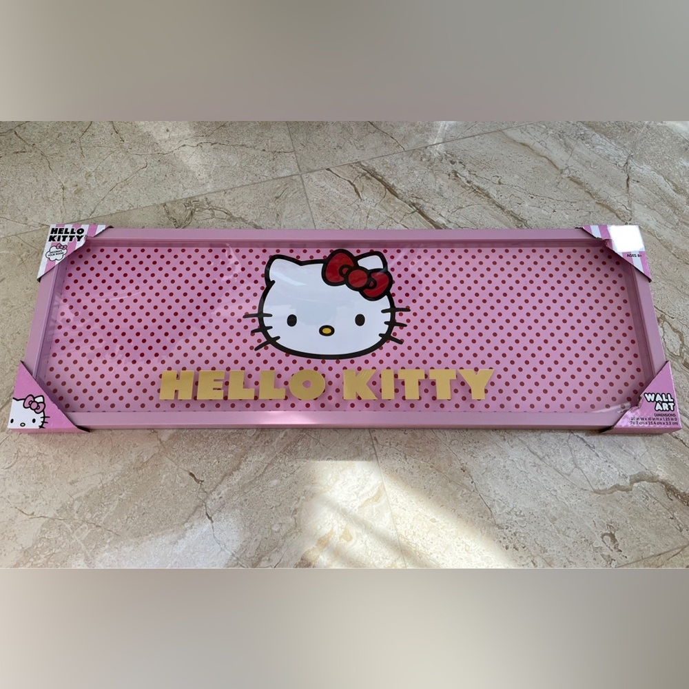 Hello Kitty Pink Wall Art